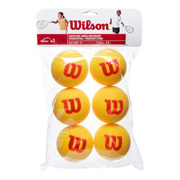Pelotas De Tenis Wilson Starter Foam Balls 6er Stage 3 (rot)
